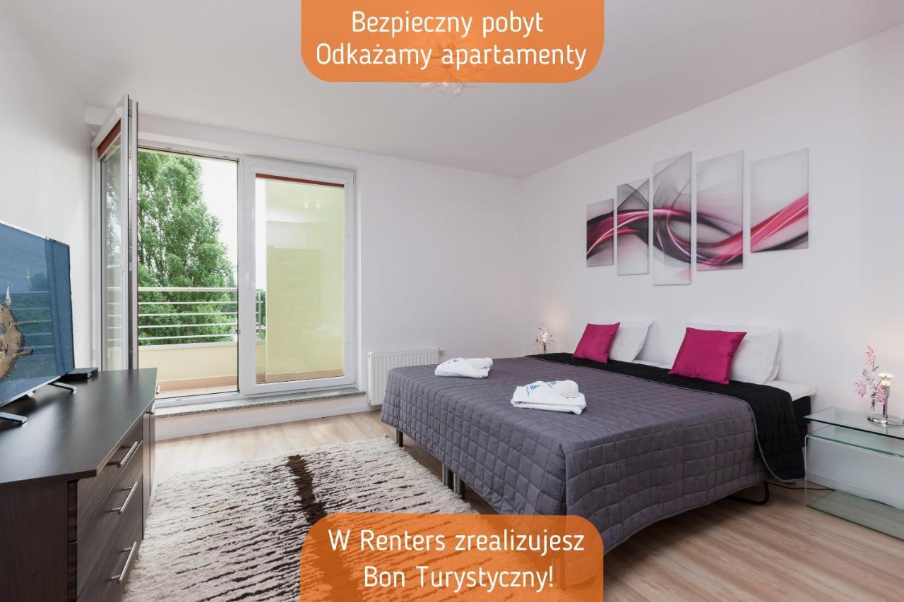 Riverside Apartment With Balcony By Noclegi Renters 슈비노우이스쳬 외부 사진